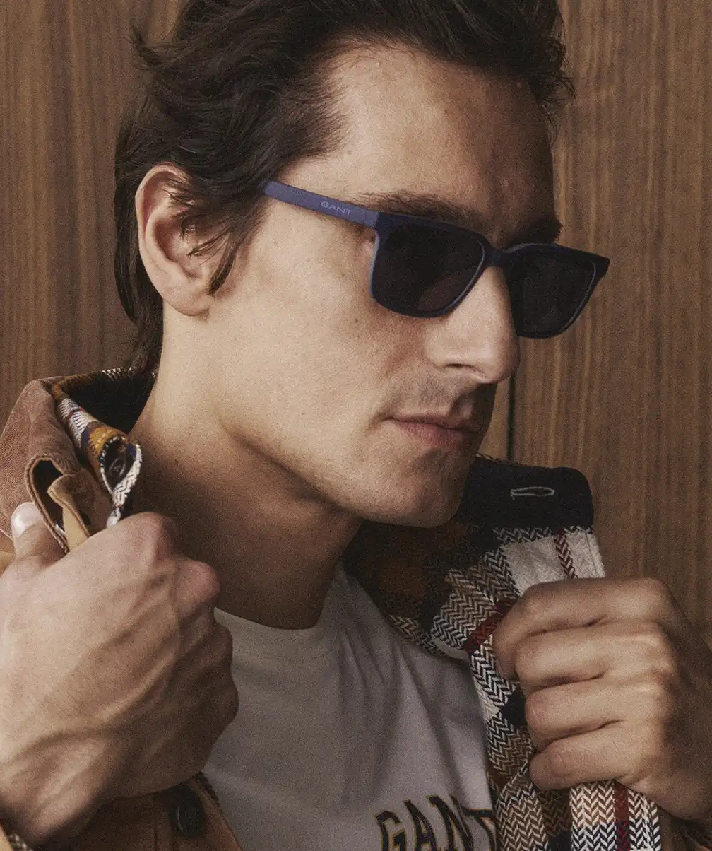 Man wearing Gant sunglasses