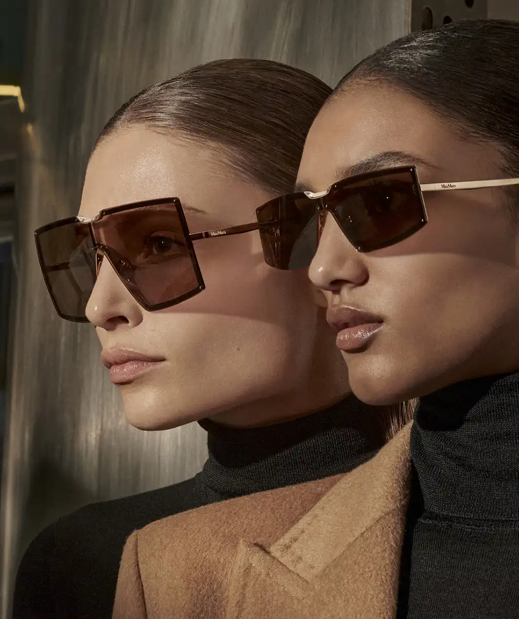 Women wearing Max Mara sunglasses