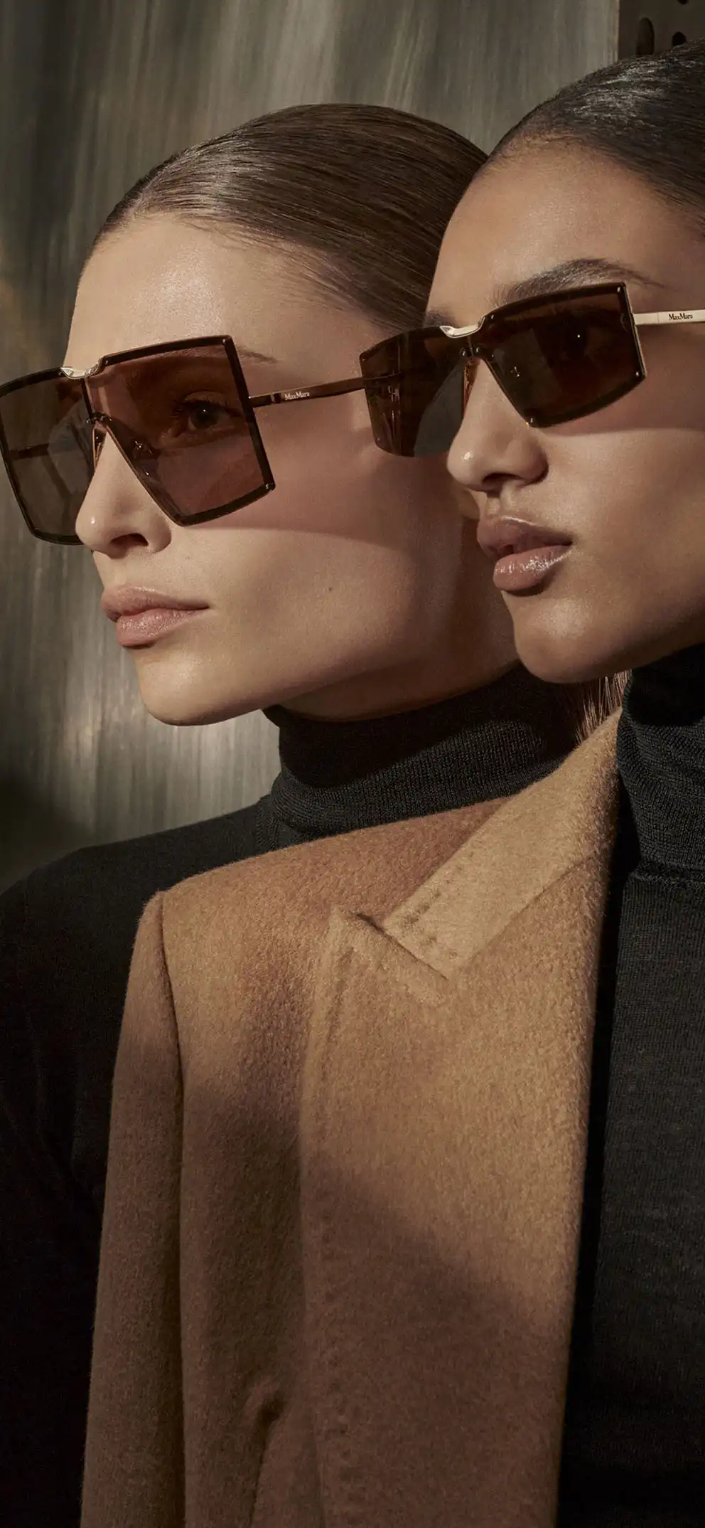 Women wearing Max Mara sunglasses