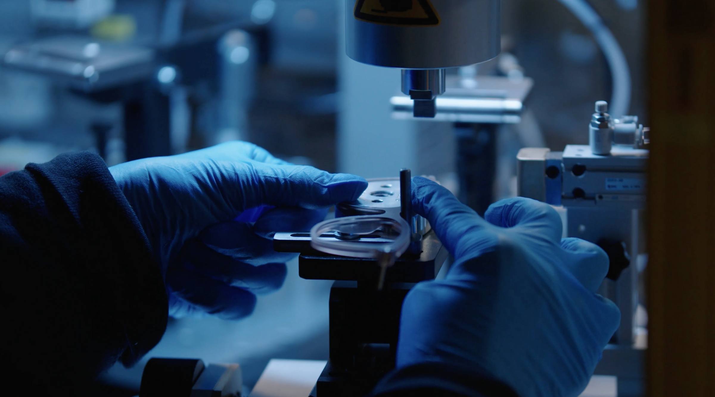 One of the stages of manufacturing glasses